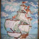 Gobelin's Ship out to Sea Needlepoint Kit comes with Frame to finish