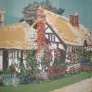 Penelope "Country Lane" Cottage with Church Steeple in the Background Needlepoint Starter Kit