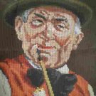Ropi Gobelin Der Fidele Bauer "The Happy Farmer" portrait Needlepoint/Cross stitch/Tapestry kit