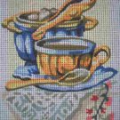 SALE SEG Kitchen "Sugar Bowl" Tapestry Needlepoint Starter Kit - Canvas and Yarn