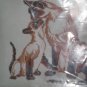 Columbia Minerva Cross Stitch Pillow Kit Siamese Cats