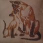 Columbia Minerva Cross Stitch Pillow Kit Siamese Cats