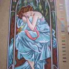 Gobelin Mucha's "La Nuit" The Night Tapestry / Needlepoint Kit