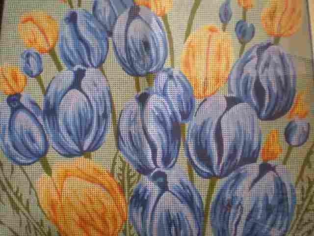 Gobelin "Tulips" Tapestry / Needlepoint kit