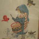 Dimensions "Little Drummer" adapted from Brandywine Art Collection Crewel Embroidery Kit