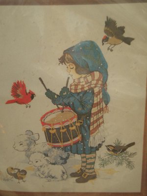 Dimensions "Little Drummer" adapted from Brandywine Art Collection Crewel Embroidery Kit