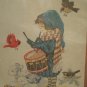 Dimensions "Little Drummer" adapted from Brandywine Art Collection Crewel Embroidery Kit
