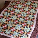 Quilt Dogs Go 4 a Ride to Make Friends with matching Pillowcase 021303QPC