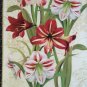 Christmas Fabric Panel Making Spirits Bright Amaryllis #X018