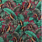 Fabric 2 yards Tropical Fish & Leaves