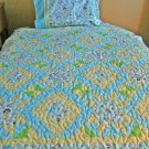 Quilt Wee Kids Mosaic with Decorator Pillowcase 021007QPC