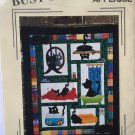 Pattern Quilt Wall Hanging BUSY KITTY to Applique