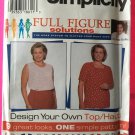 PATTERN SIMPLICITY FULL FIGURE SOLUTIONS 7034