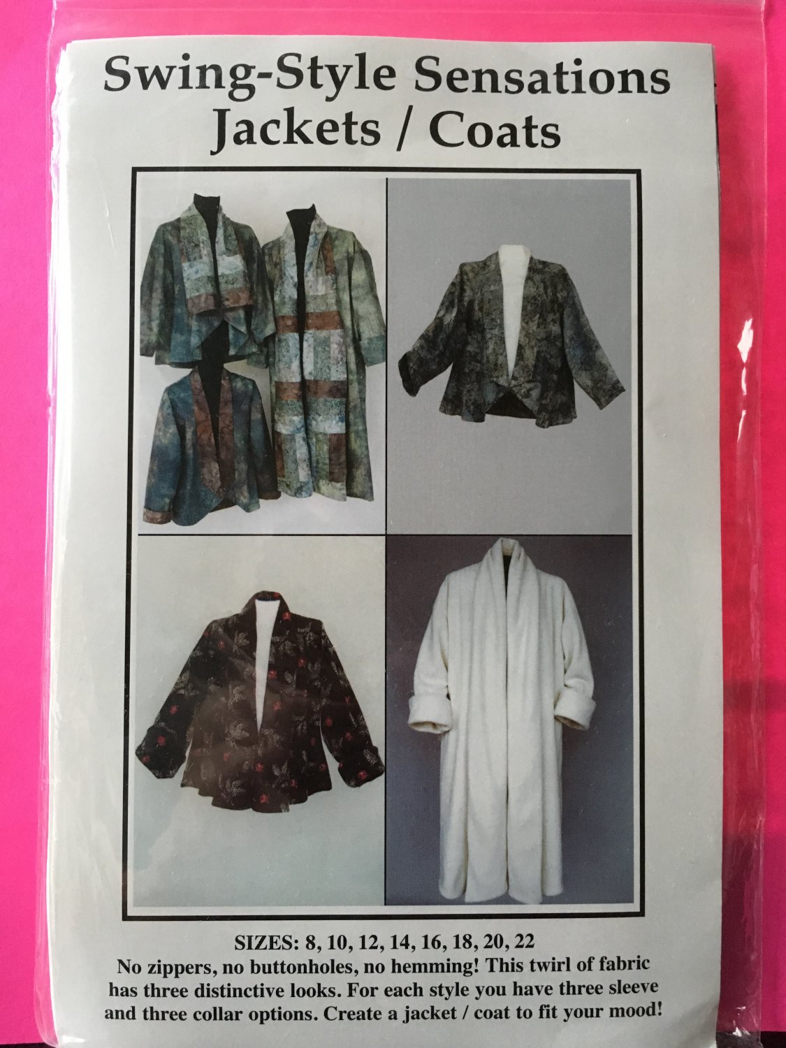 PATTERN SWING STYLE SENSATIONS JACKETS AND COATS