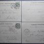 France Dieppe Versailles PC p/n On the beach 10 pcs 1902