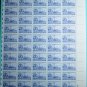 USA Traffic Rules Transport Car Kids Sheet 1952