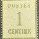 France Occupation by Germany 1 centim 1870 France Occupation by Germany 1 centim 1870