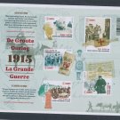 Belgium World War I Without Perforation 2015