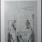 Belgium Medicine Anatomy Andreas Vesalius Cernodruk Blackprint 2014