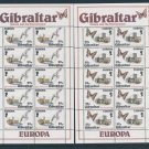 Gibraltar Nature Protection Fauna Birds Butterflies Europe CEPT 1986 Sheet Series Gibraltar Nature Protection Fauna Birds Butterflies Europe CEPT 1986 Sheet Series