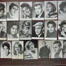 USSR Postcards Film and Variety Artists Small Format Set of 23 pcs USSR Postcards Film and Variety Artists Small Format Set of 23 pcs