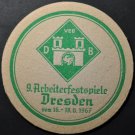 Bierdeckel GDR Dresden 1967