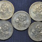 Ukraine Coins 1 UAH. 2012 Euro 2012 Set of 5 pcs
