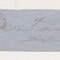Switzerland Envelope Sc.44 10c. 1866