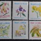 Brazil Flora Flowers 1989-1991
