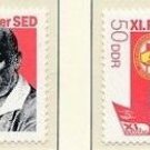 GDR SED Congress Lenin Marx Engels 1986