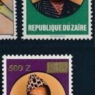 Zaire African dictator Mobutu Sese Seko Overprint 1990