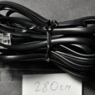 Cable Patch cord telephone 2.8 m RJ12 Two core