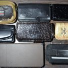 A set of old phone cases
