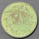 Austria-Hungary 1 Kreutzer 1858
