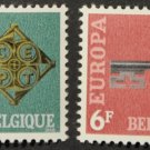Belgium, Europe, CEPT, 1968