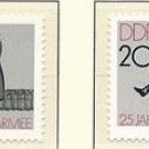 GDR 25th Anniversary of the National People's Army 1981
