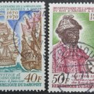 Dahomey 300th Anniversary of King Ard's Mission to the King of France Fleet Sailing Ship 1970