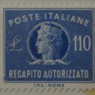 Italy Standard Payment Stamps 1977 MNH