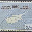 Cyprus Map 1960