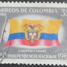 Colombia Airmail Flag 1960