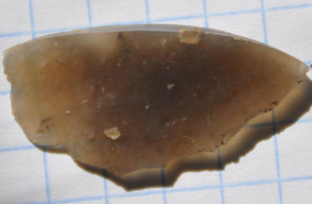 Neolithic Stone Age flint knife scraper