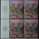 Slovakia Joint Issue with the Order of Malta Refugee Aid Set of 4 stamp 2023
