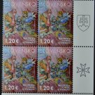 Slovakia Joint Issue with the Order of Malta Refugee Aid Set of 4 stamp 2023