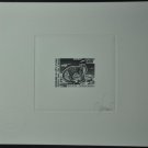 Côte d'Ivoire Fauna 1992 Die proof Artist's signature