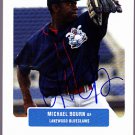 Michael Bourn 2004 Just Prospects Autographed