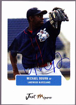 Michael Bourn 2004 Just Prospects Autographed