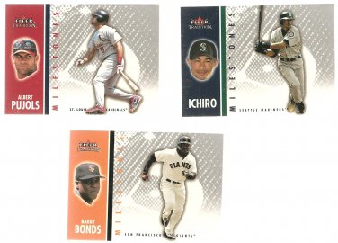 Albert Pujols  2003 Fleer Tradition Update Milestones
