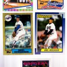 Orel Hershiser  Lot of 6  1989 Topps #550