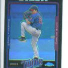 Carlos Silva #332 2005 Topps Chrome Black Refractor #/225