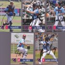 Jeff Lorick  Autographed 2014 Tennessee Smokies